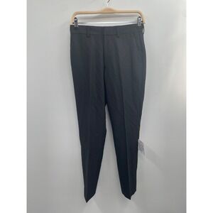 NWT Topman To Fit Waist Chino Pants Men's 28" Black Zip Fly Classic Preppy